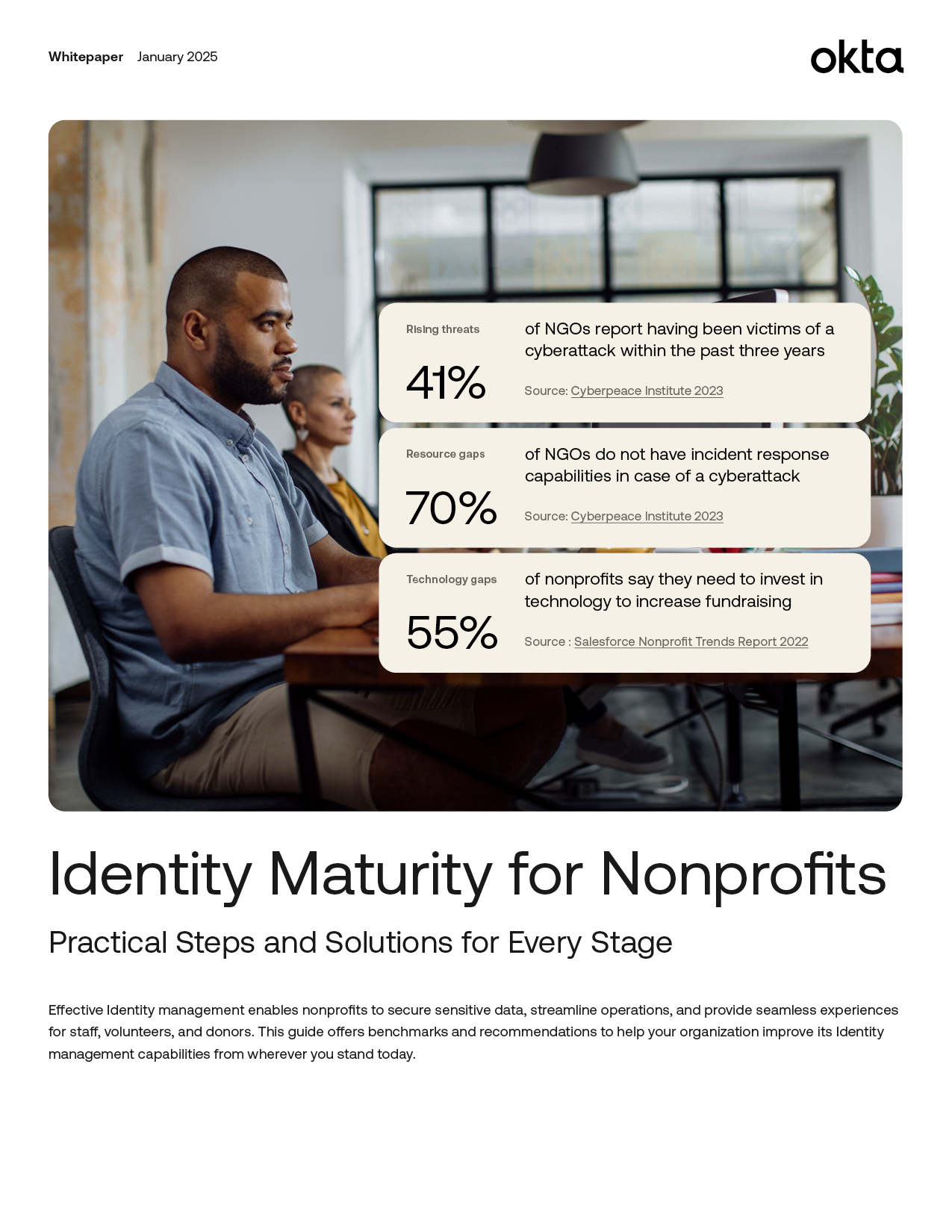 Image of the Whitepaper thumbnail for Identity Maturity for Nonprofits.